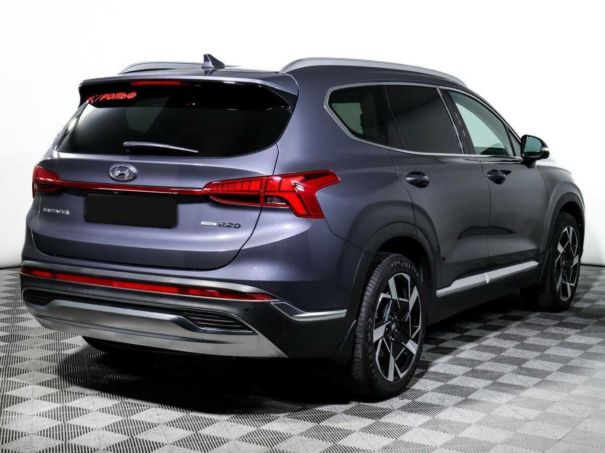 Hyundai Santa Fe 2021 года с пробегом. Фото: #4