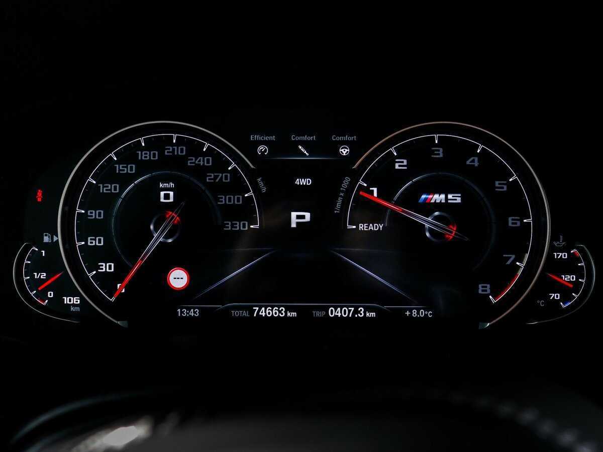 BMW M5 2019 года с пробегом. Фото: #10