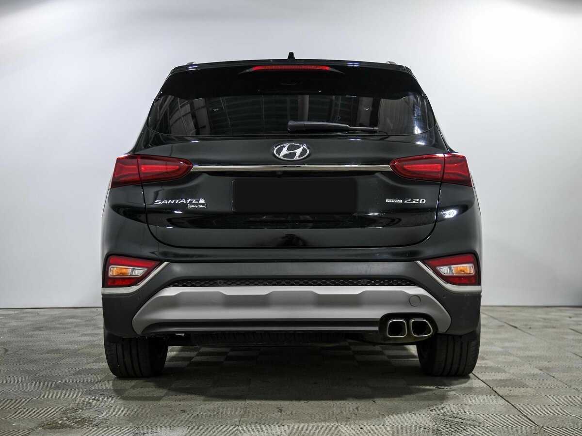Hyundai Santa Fe 2019 года с пробегом. Фото: #3