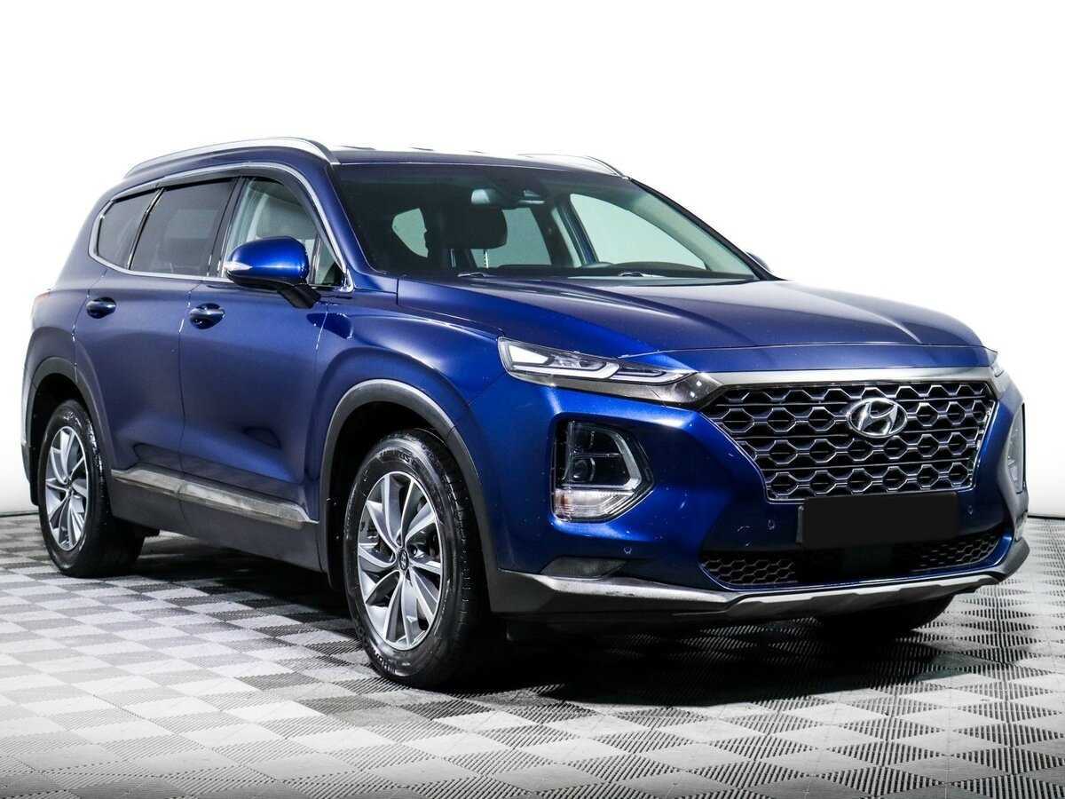 Hyundai Santa Fe 2019 года с пробегом. Фото: #2