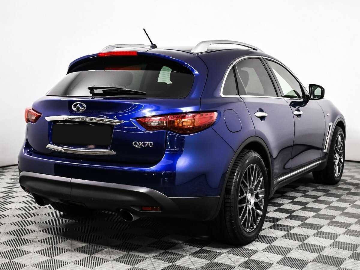 Infiniti QX70 2017 года с пробегом. Фото: #4