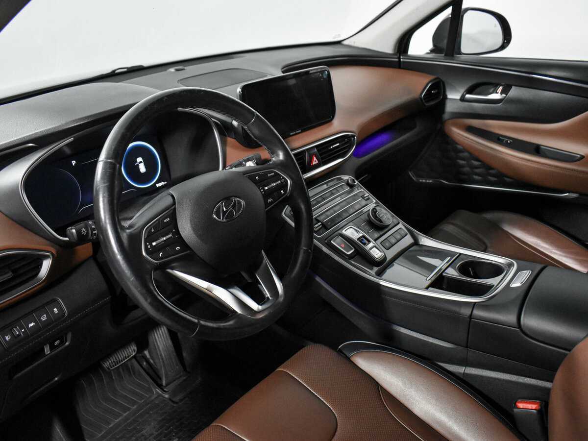 Hyundai Santa Fe 2021 года с пробегом. Фото: #6