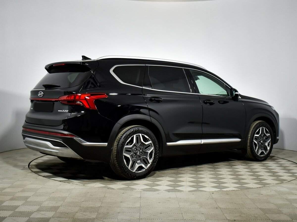 Hyundai Santa Fe 2021 года с пробегом. Фото: #4