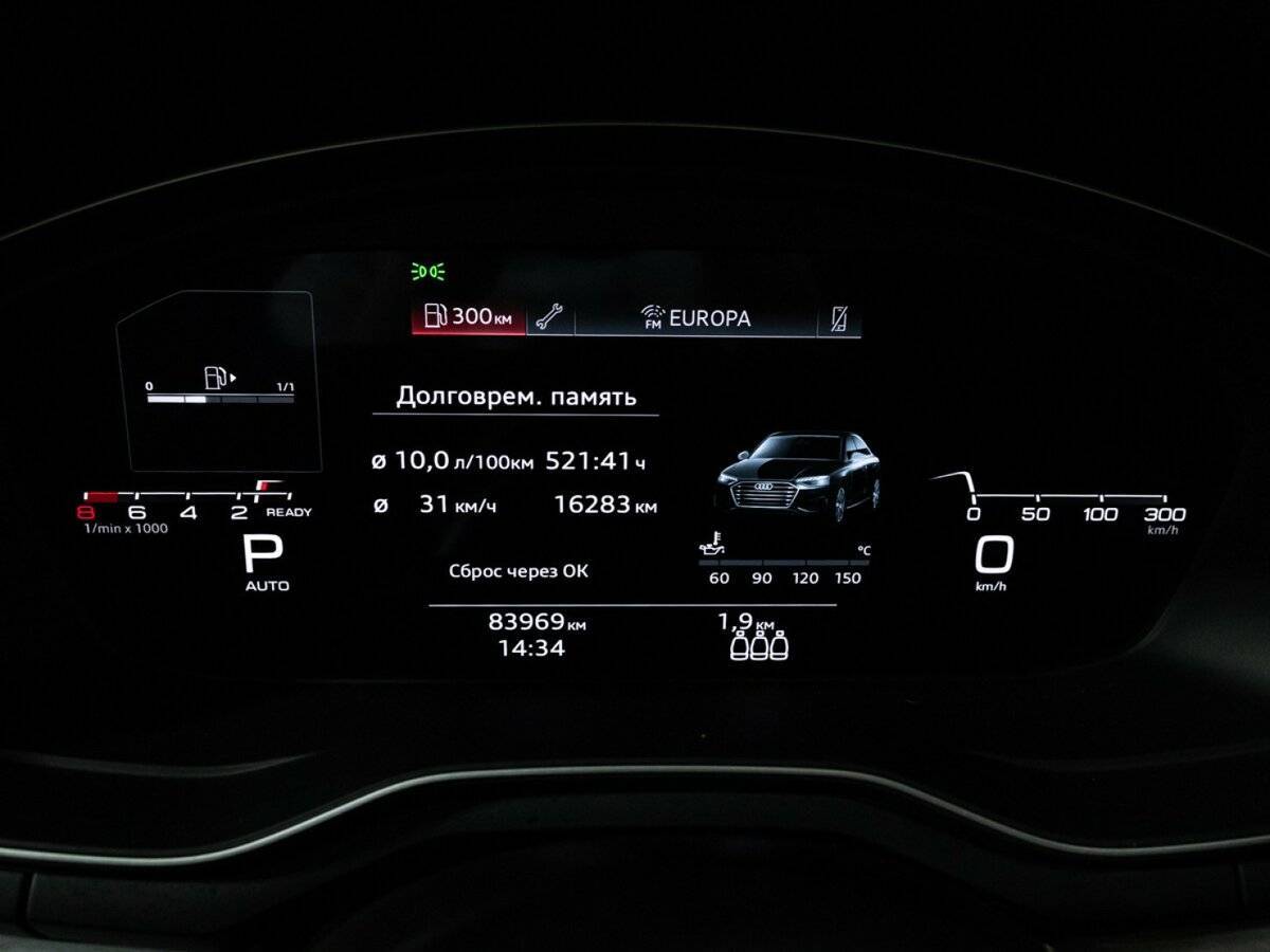 Audi A4 2021 года с пробегом. Фото: #11