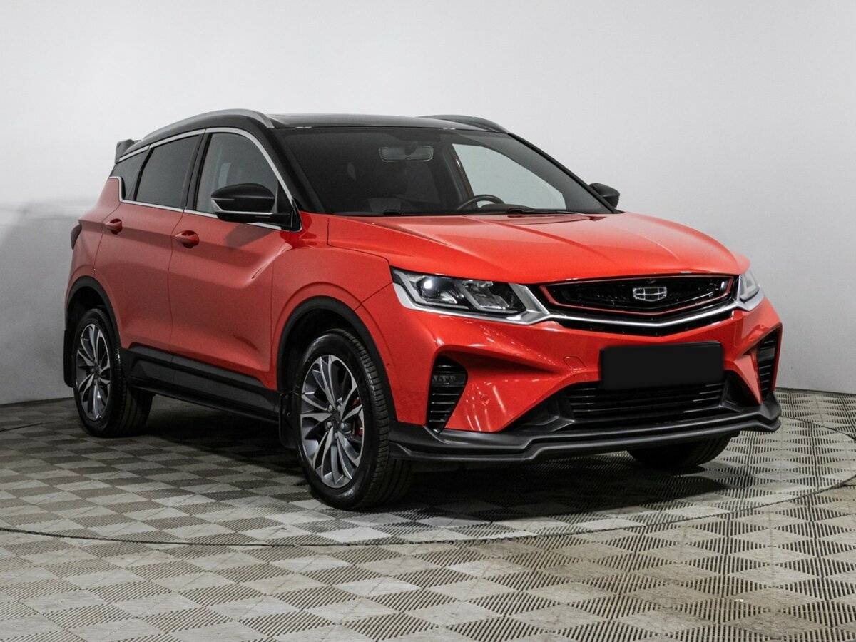 Geely Coolray 2021 года с пробегом. Фото: #2