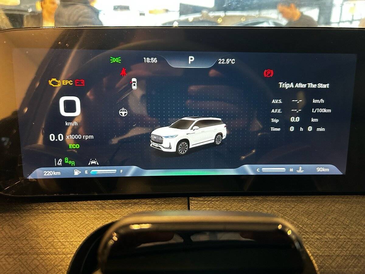 Chery Tiggo 9 2023 года с пробегом. Фото: #14