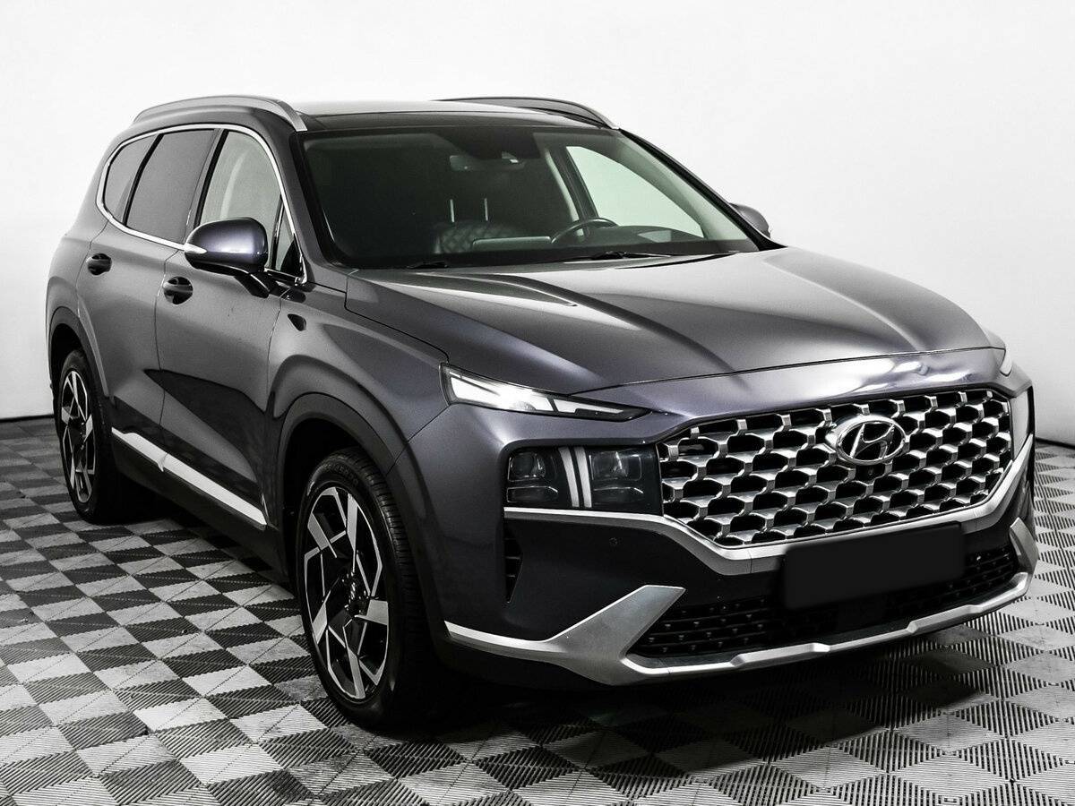 Hyundai Santa Fe 2021 года с пробегом. Фото: #2