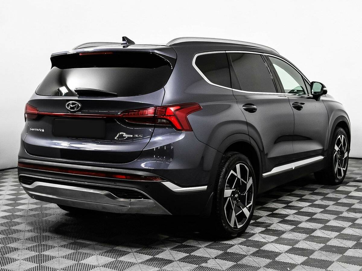 Hyundai Santa Fe 2021 года с пробегом. Фото: #4