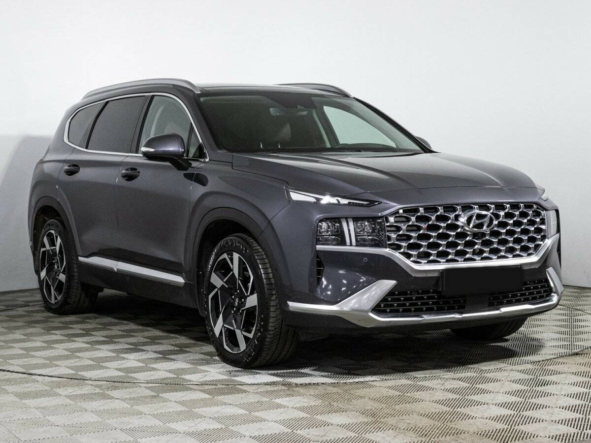 Hyundai Santa Fe 2021 года с пробегом. Фото: #2