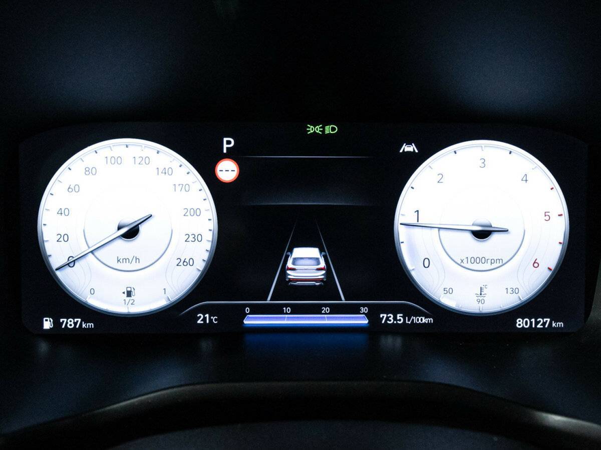 Hyundai Santa Fe 2021 года с пробегом. Фото: #11