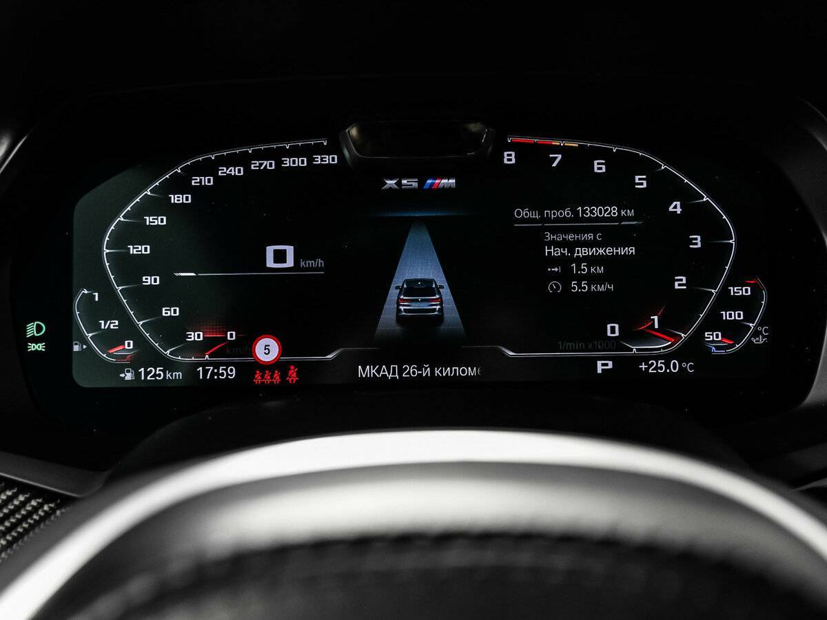 BMW X5 M 2020 года с пробегом. Фото: #9