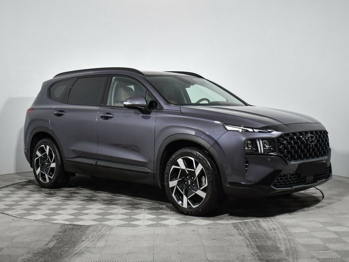 Hyundai Santa Fe 2021 года с пробегом. Фото: #2
