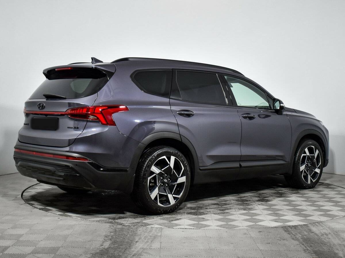 Hyundai Santa Fe 2021 года с пробегом. Фото: #4