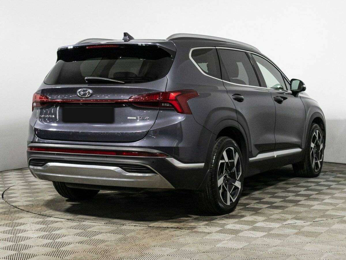 Hyundai Santa Fe 2021 года с пробегом. Фото: #4