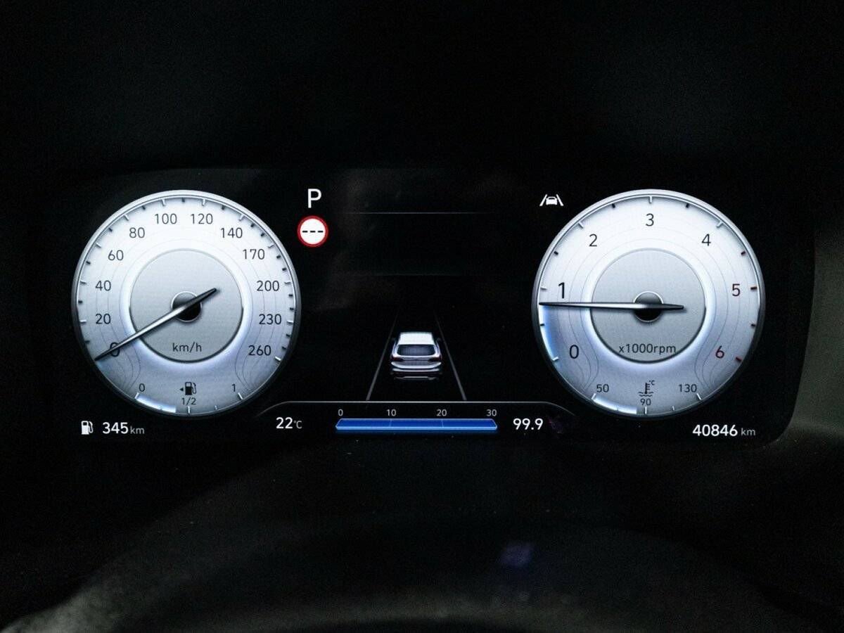 Hyundai Santa Fe 2021 года с пробегом. Фото: #11