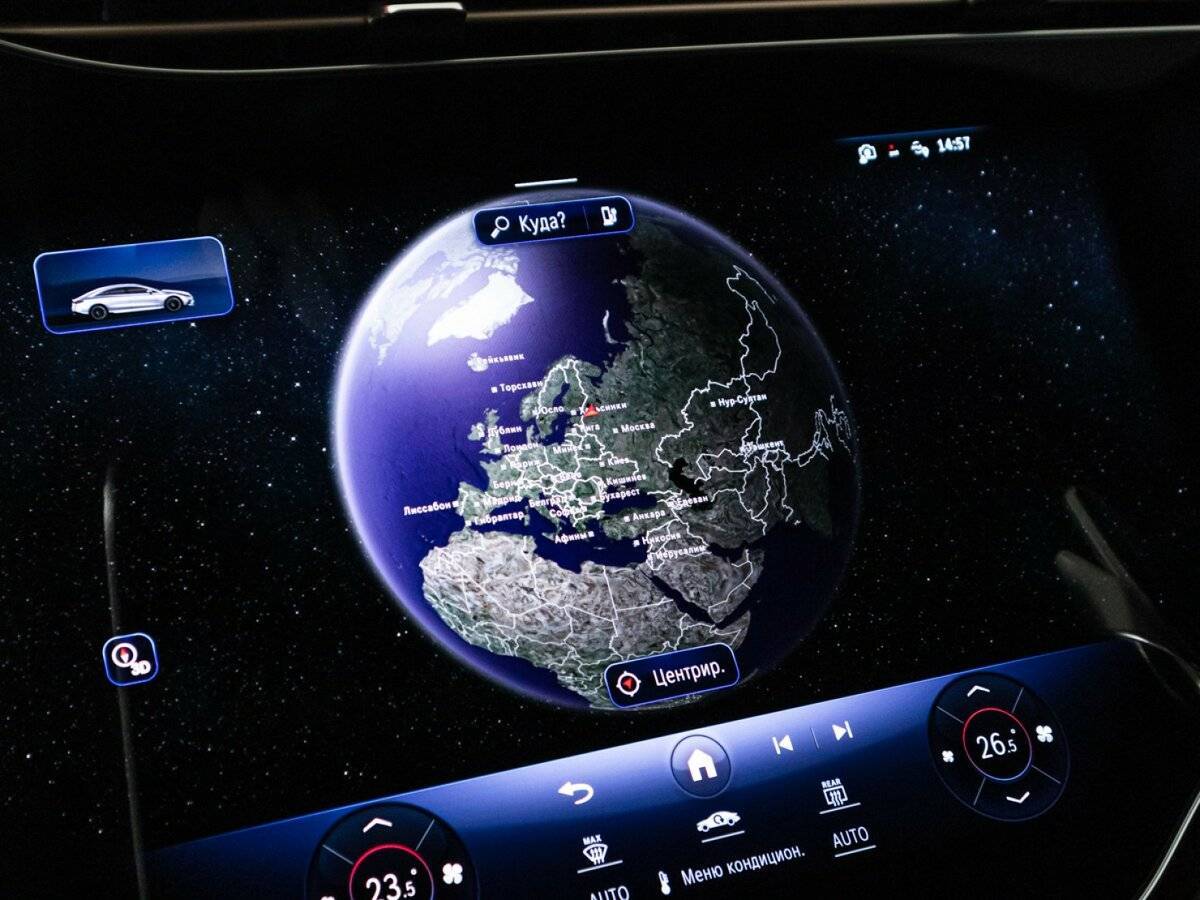 Mercedes-Benz EQS AMG 2022 года с пробегом. Фото: #20