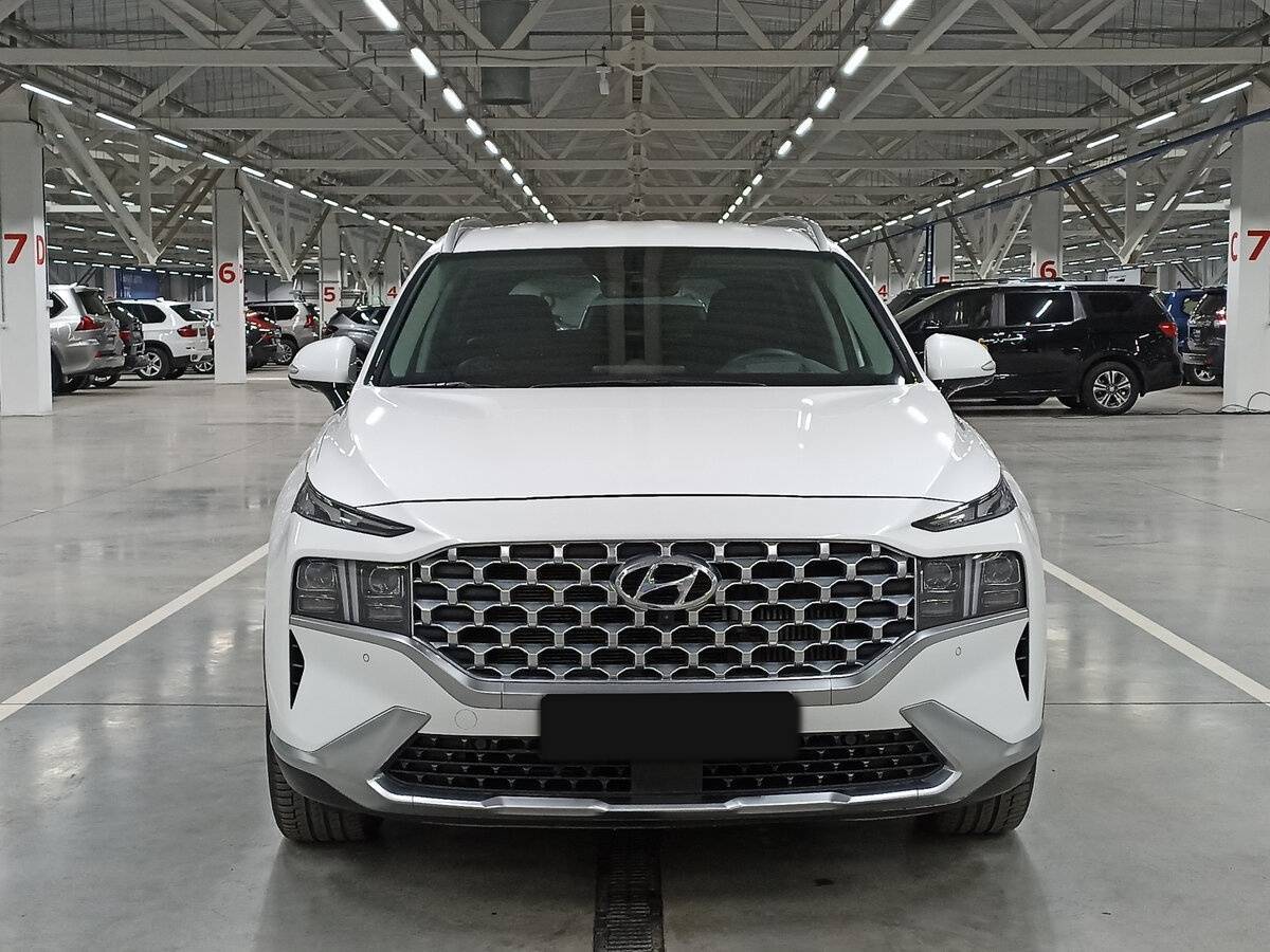 Hyundai Santa Fe 2021 года с пробегом. Фото: #1