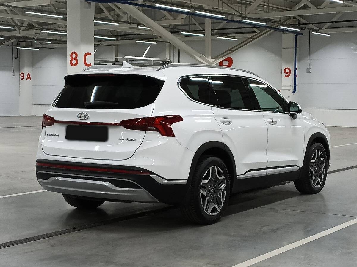 Hyundai Santa Fe 2021 года с пробегом. Фото: #4