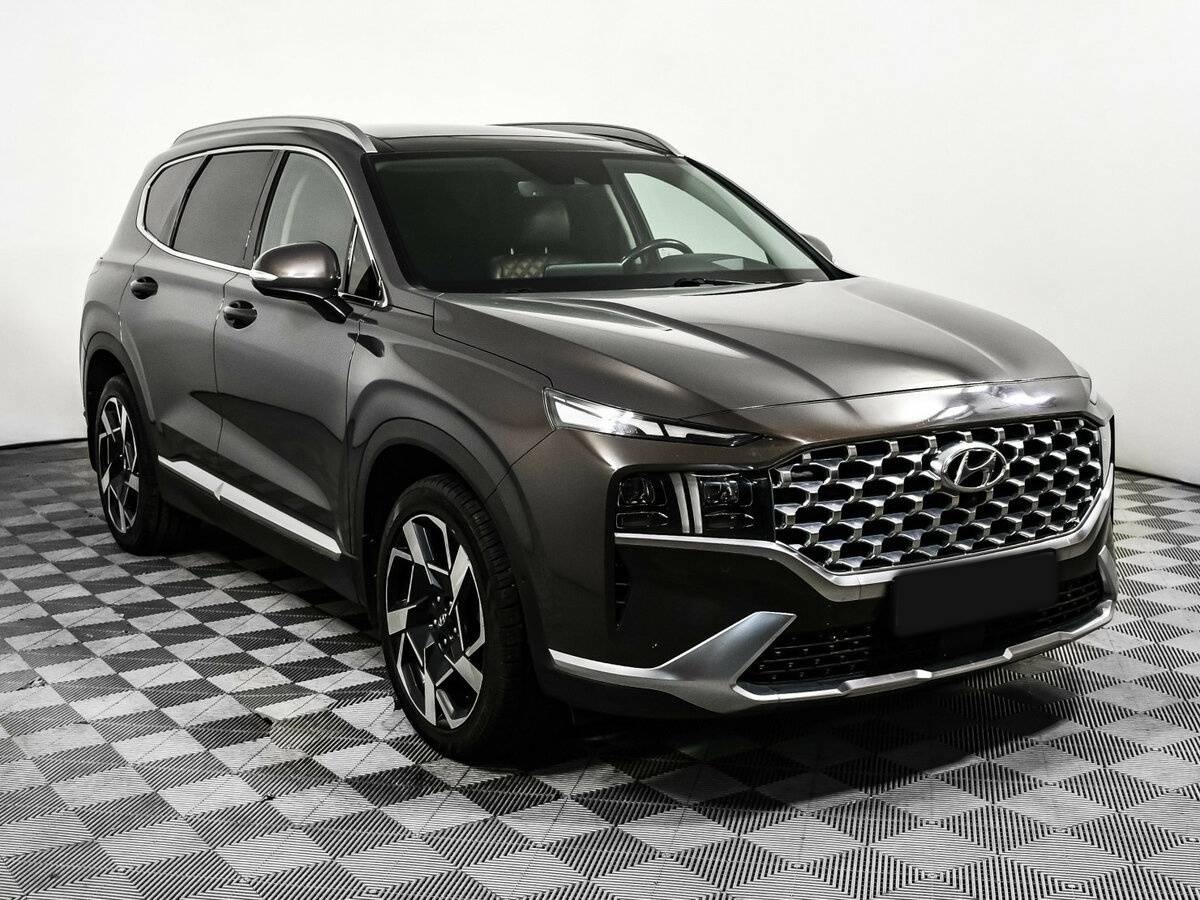 Hyundai Santa Fe 2021 года с пробегом. Фото: #2