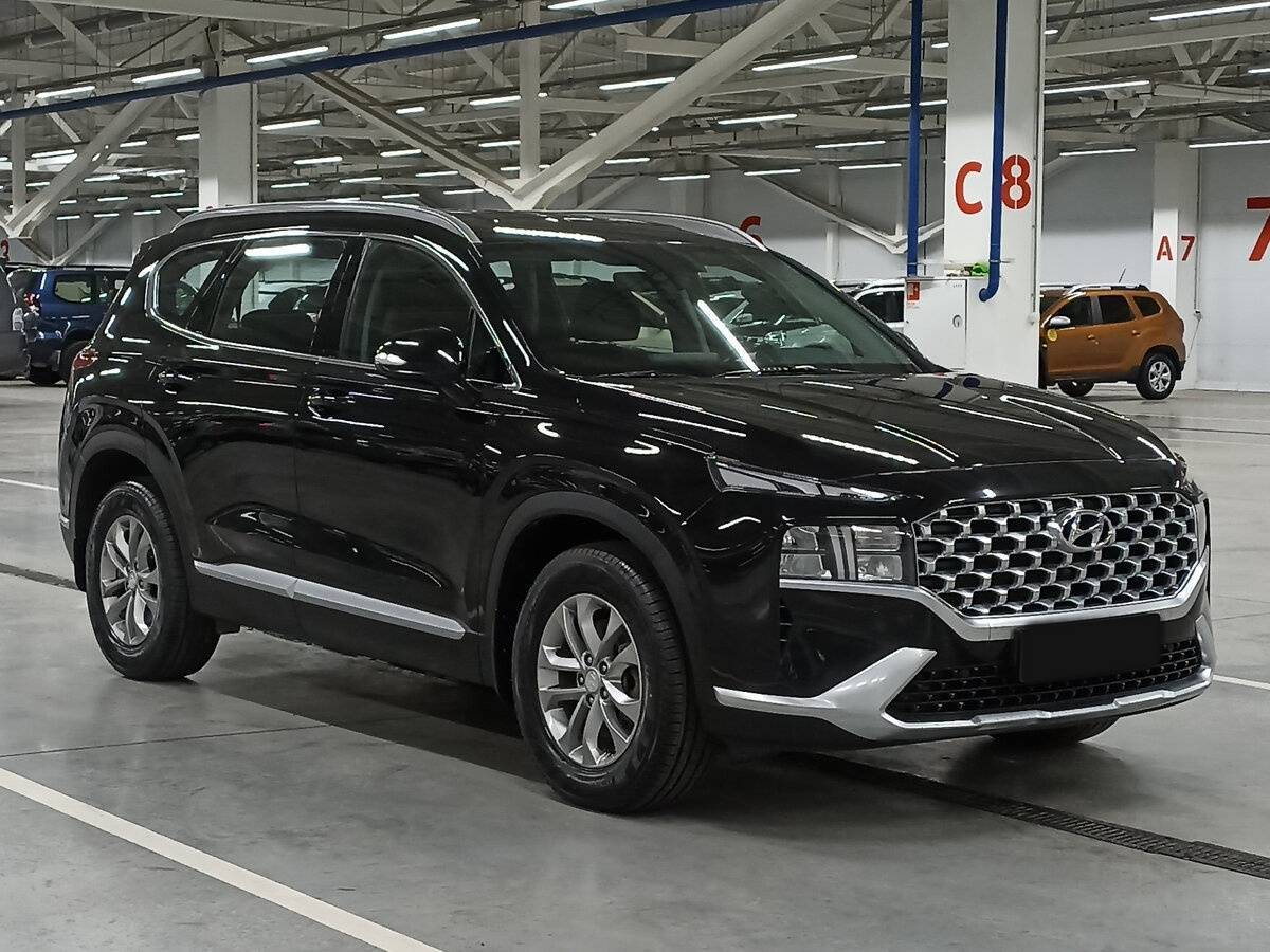 Hyundai Santa Fe 2021 года с пробегом. Фото: #2