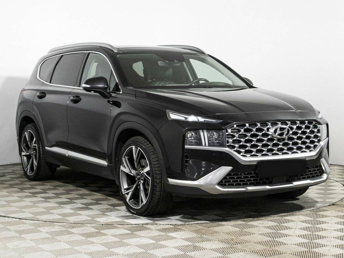 Hyundai Santa Fe 2021 года с пробегом. Фото: #2