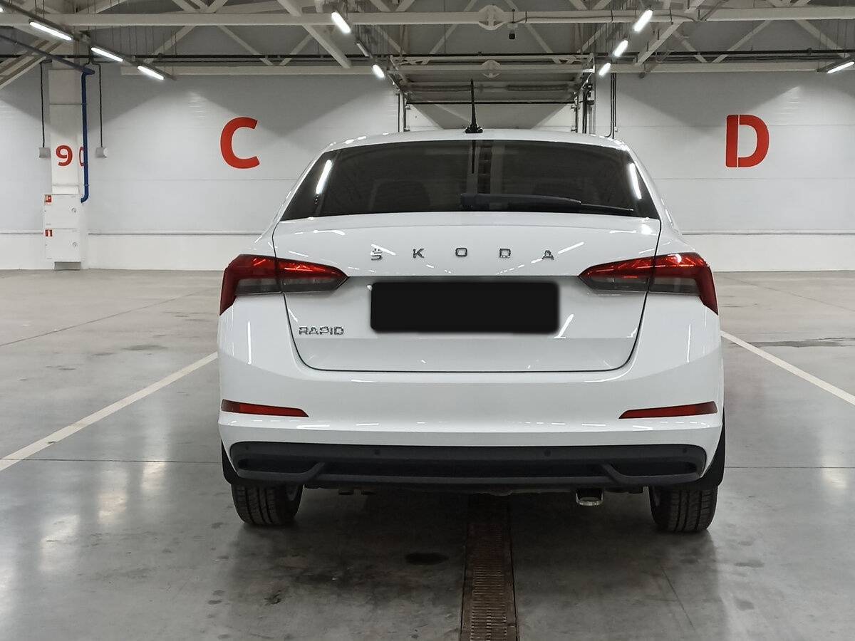 Skoda Rapid 2022 года с пробегом. Фото: #5