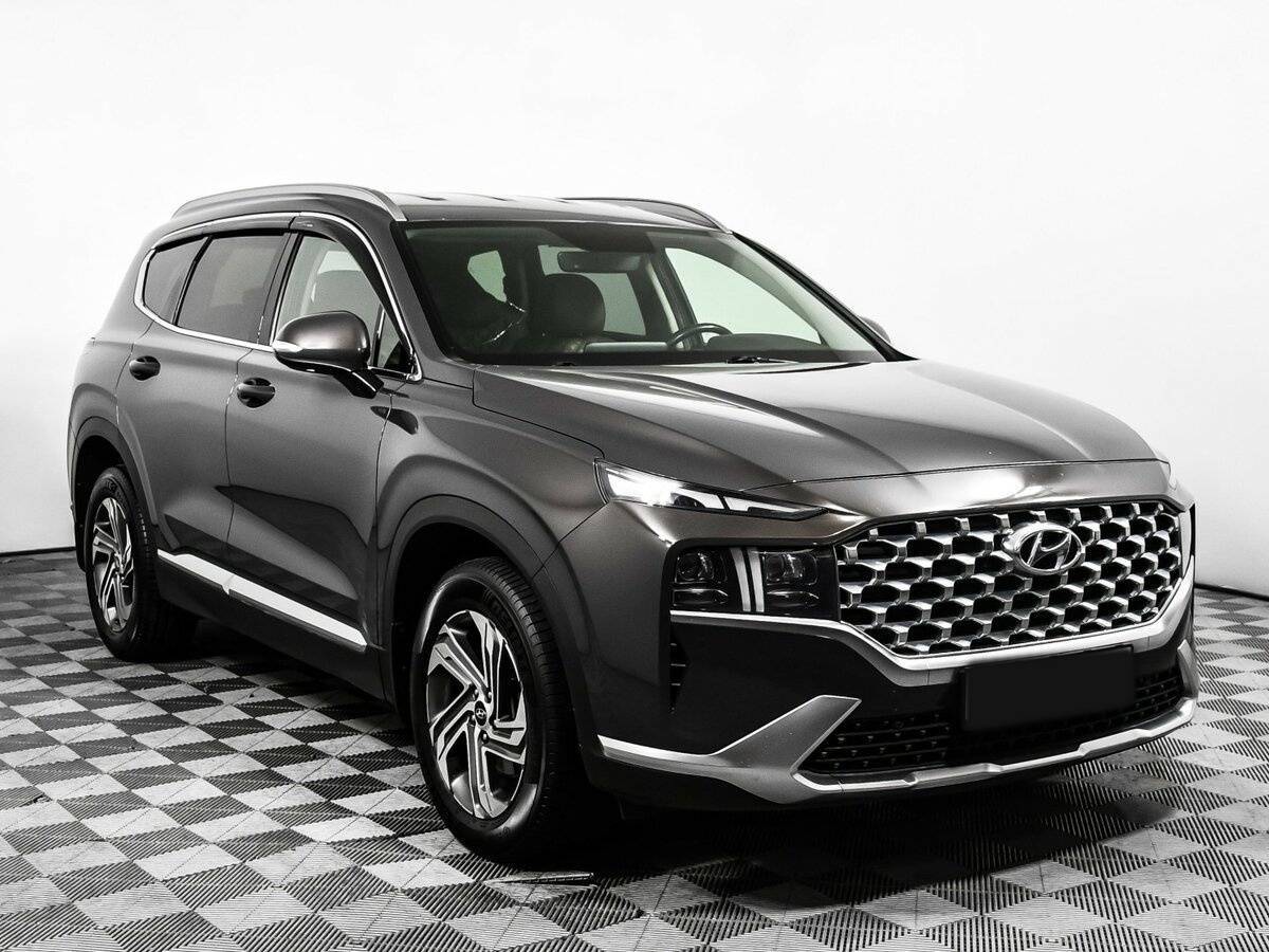 Hyundai Santa Fe 2021 года с пробегом. Фото: #2