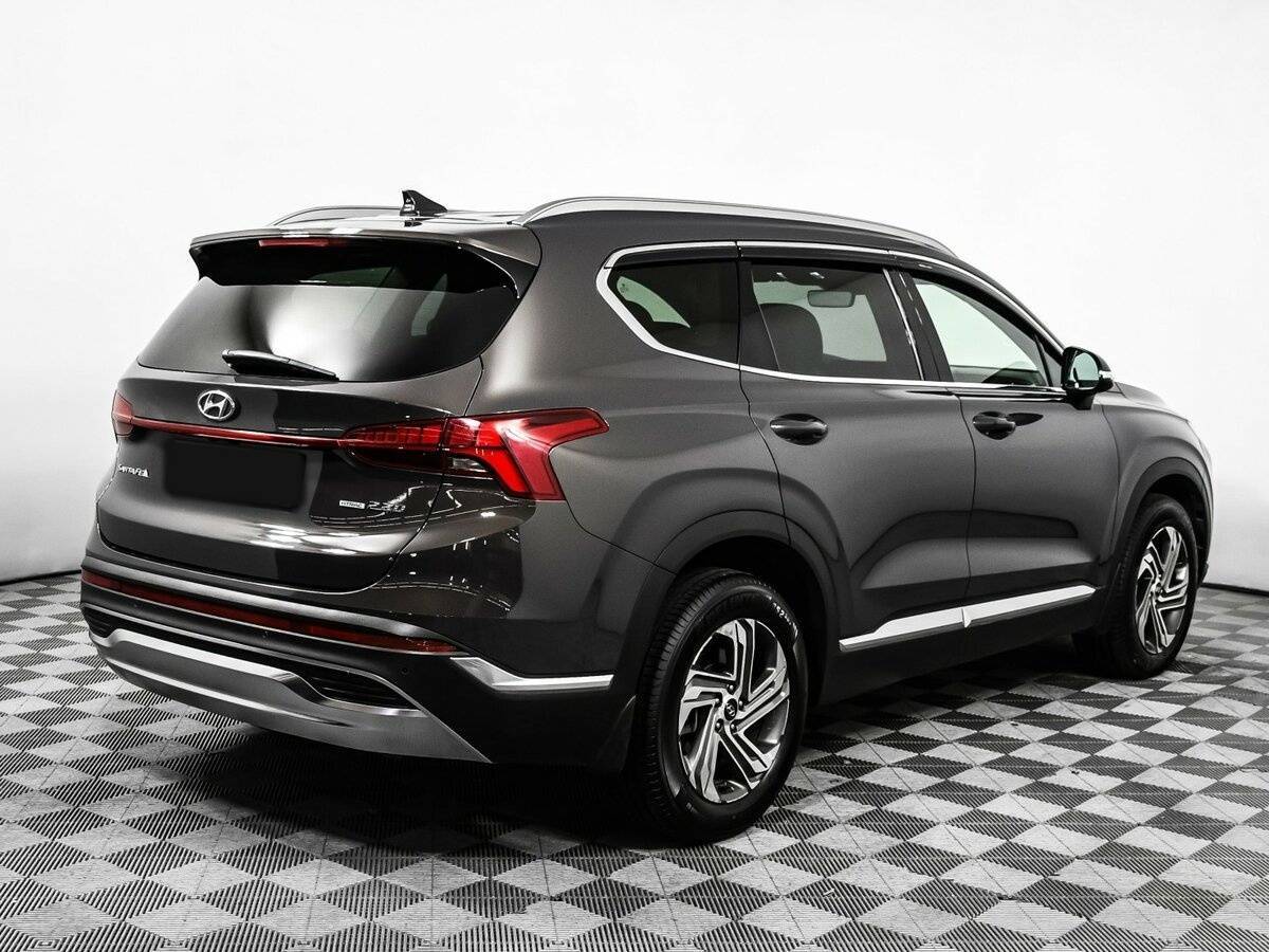 Hyundai Santa Fe 2021 года с пробегом. Фото: #4