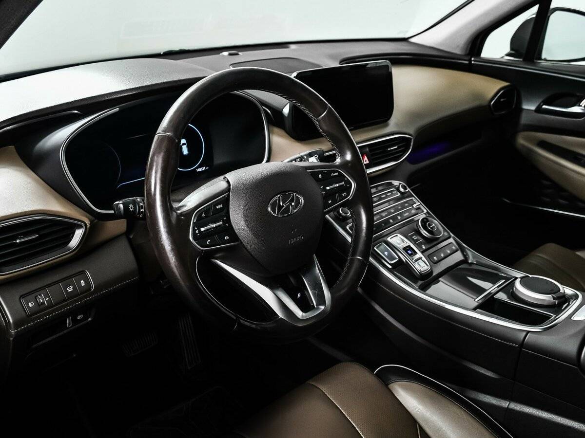 Hyundai Santa Fe 2021 года с пробегом. Фото: #12
