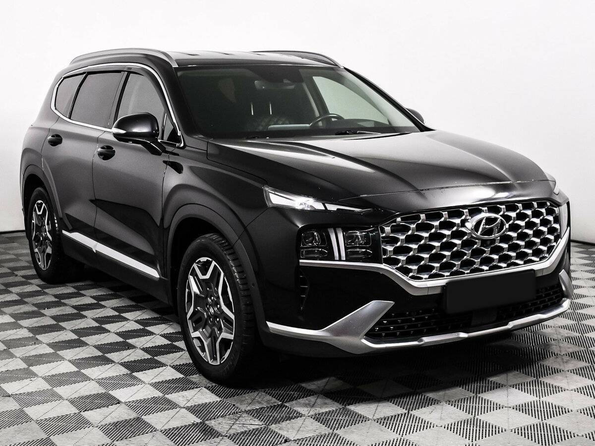 Hyundai Santa Fe 2021 года с пробегом. Фото: #2