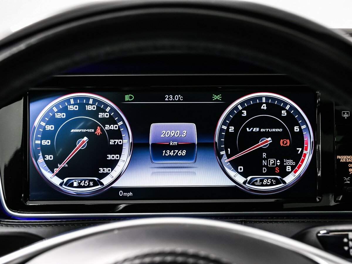 Mercedes-Benz S-Класс AMG 2016 года с пробегом. Фото: #9