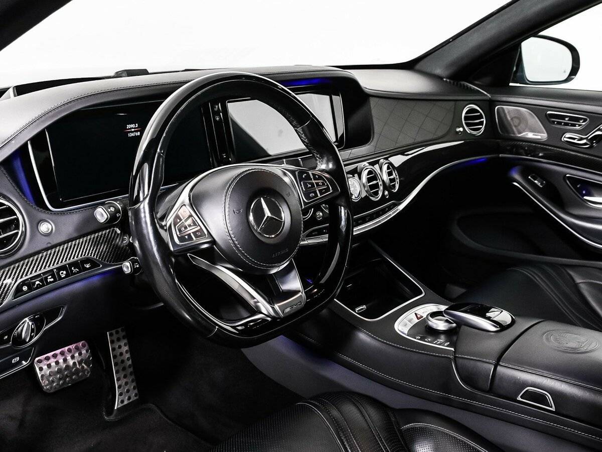 Mercedes-Benz S-Класс AMG 2016 года с пробегом. Фото: #11