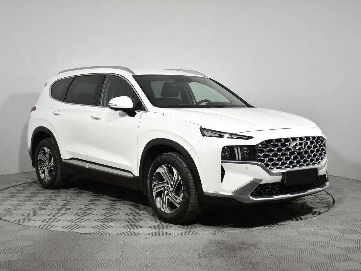 Hyundai Santa Fe 2021 года с пробегом. Фото: #2