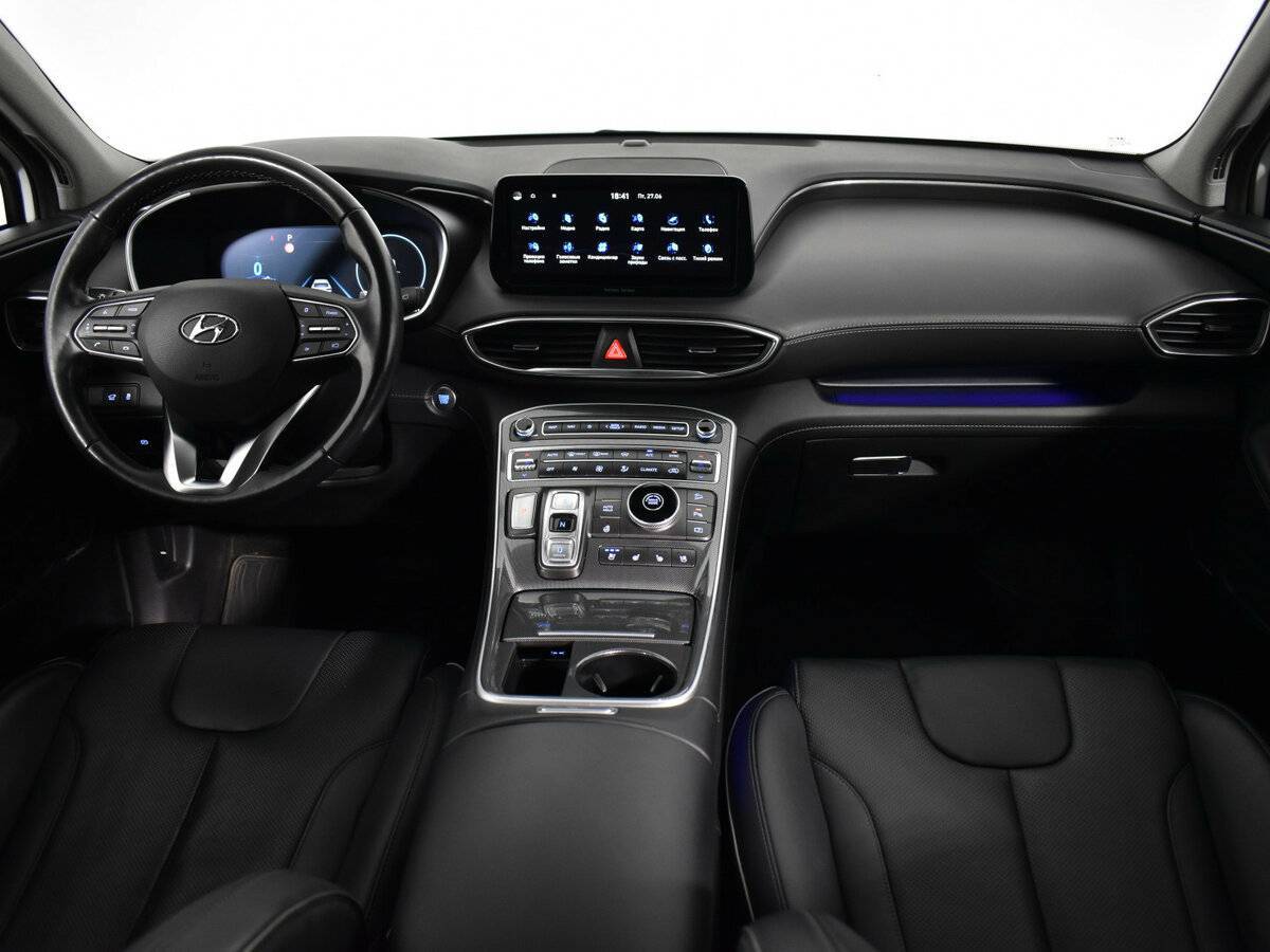 Hyundai Santa Fe 2021 года с пробегом. Фото: #10