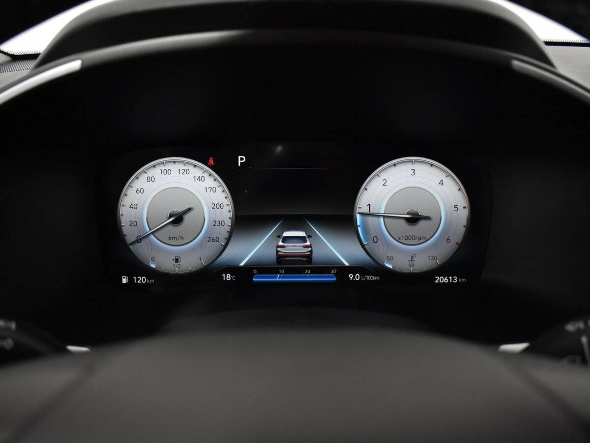 Hyundai Santa Fe 2021 года с пробегом. Фото: #14