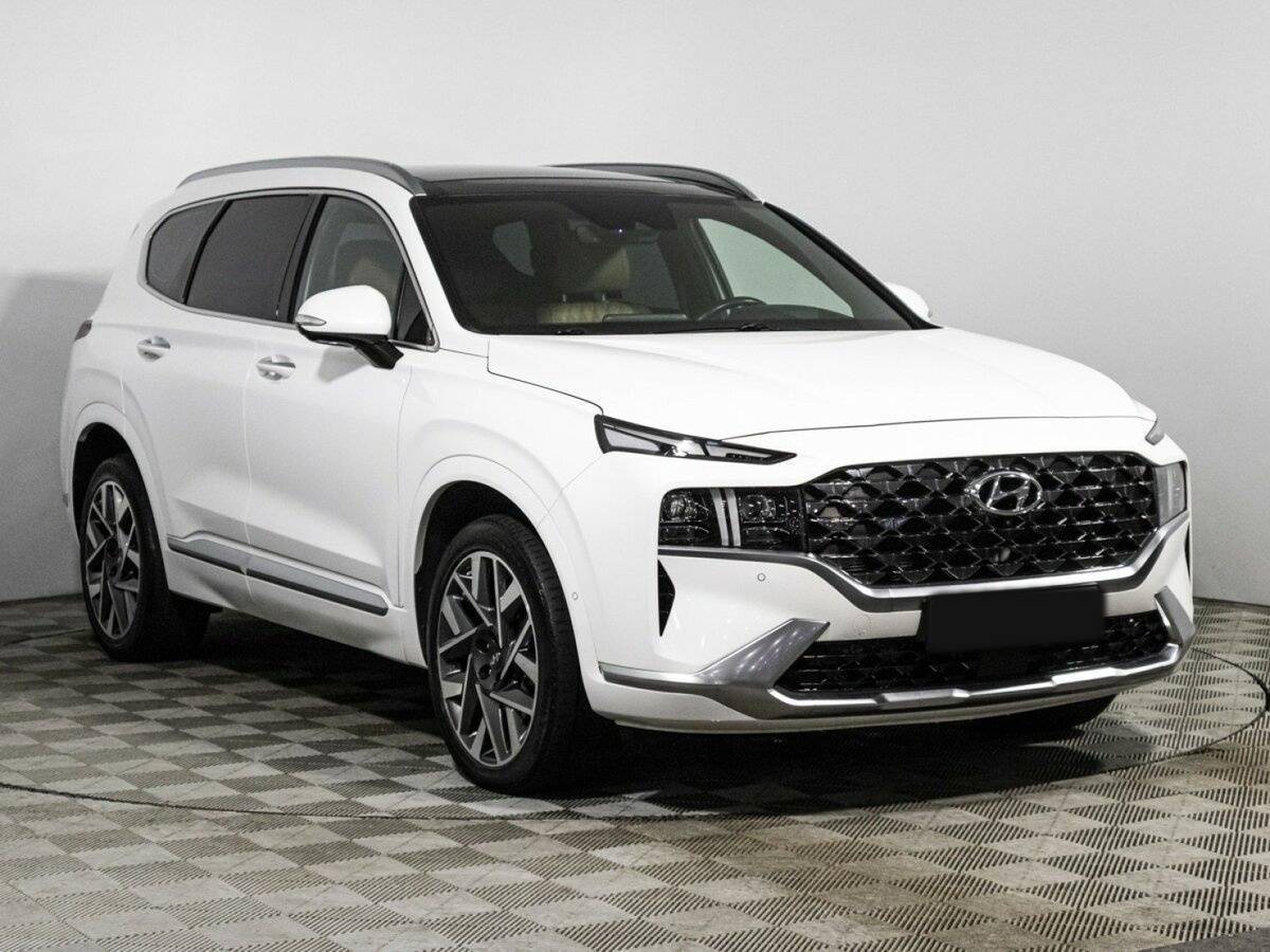 Hyundai Santa Fe 2020 года с пробегом. Фото: #2