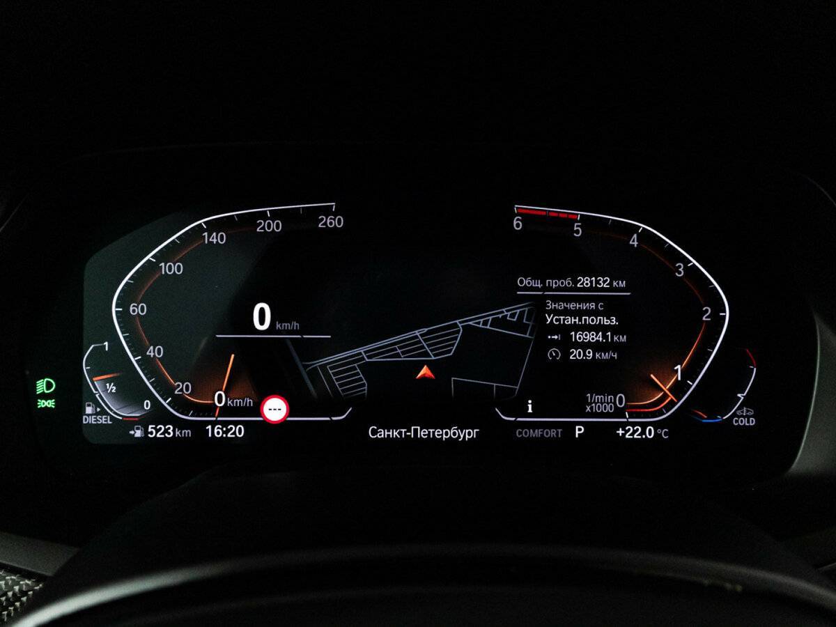 BMW X6 2020 года с пробегом. Фото: #11