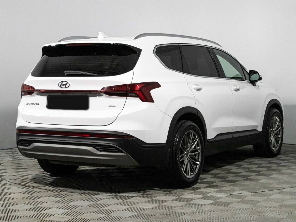 Hyundai Santa Fe 2021 года с пробегом. Фото: #4