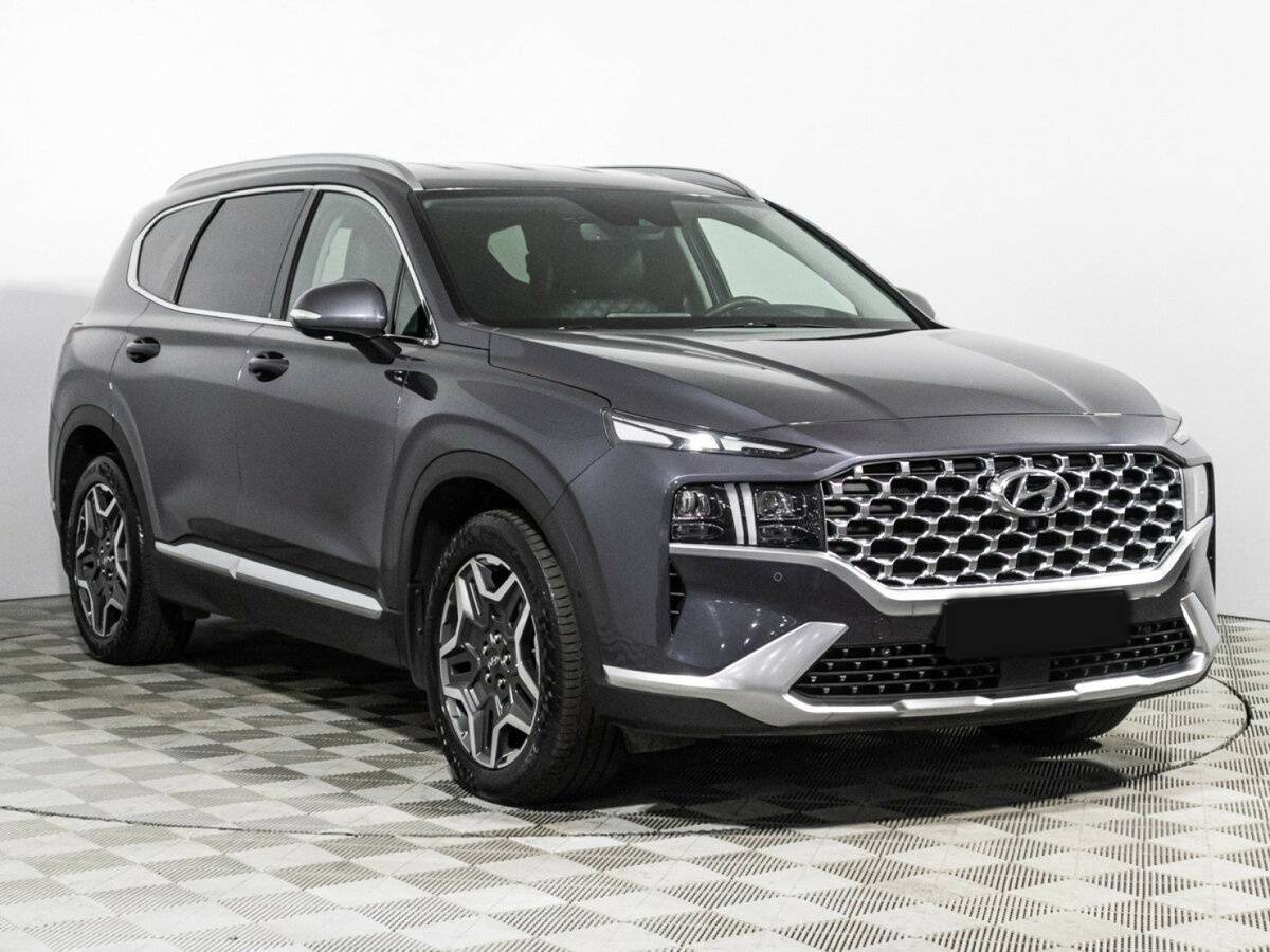 Hyundai Santa Fe 2021 года с пробегом. Фото: #2