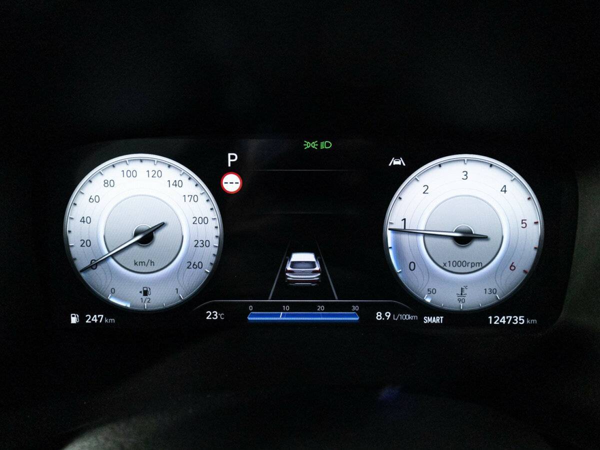 Hyundai Santa Fe 2021 года с пробегом. Фото: #11