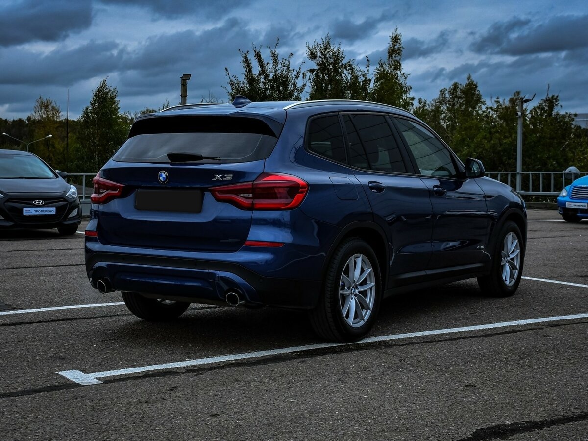 BMW X3 2018 года с пробегом. Фото: #4