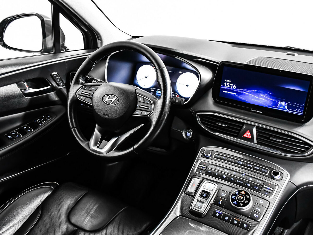 Hyundai Santa Fe 2021 года с пробегом. Фото: #7