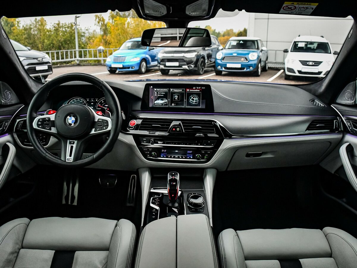 BMW M5 2018 года с пробегом. Фото: #10