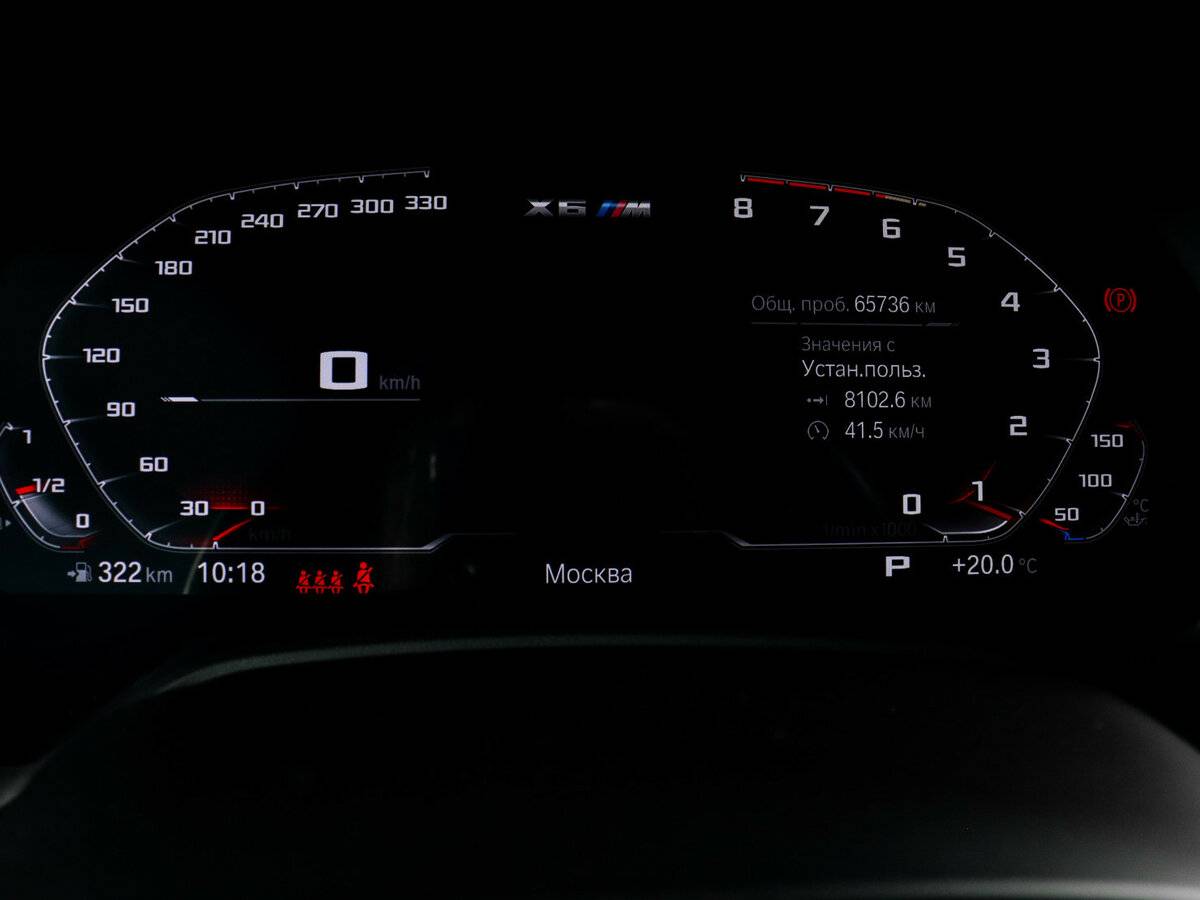 BMW X6 M 2021 года с пробегом. Фото: #10