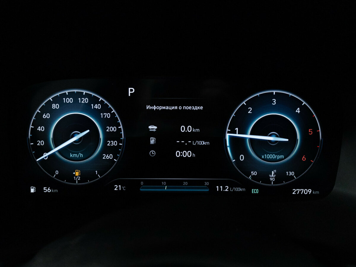 Hyundai Santa Fe 2021 года с пробегом. Фото: #11