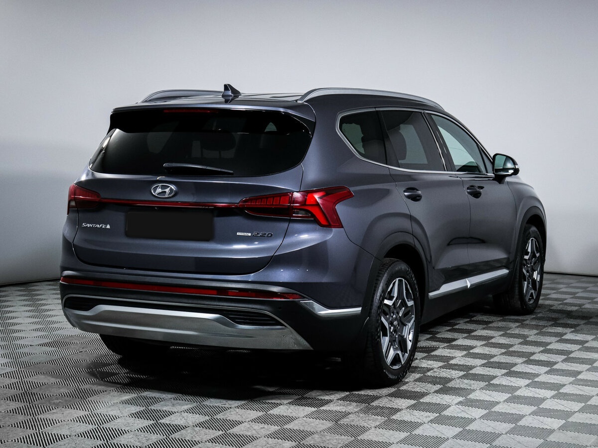 Hyundai Santa Fe 2021 года с пробегом. Фото: #2
