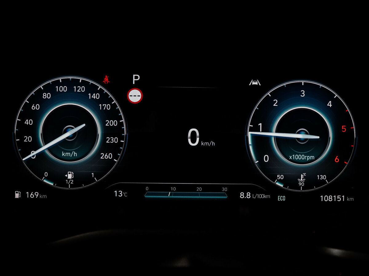 Hyundai Santa Fe 2021 года с пробегом. Фото: #7