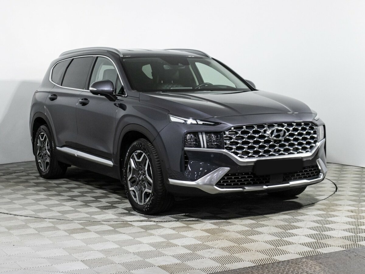 Hyundai Santa Fe 2021 года с пробегом. Фото: #2