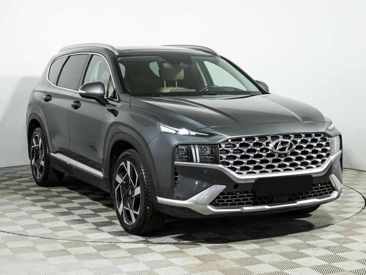 Hyundai Santa Fe 2021 года с пробегом. Фото: #2