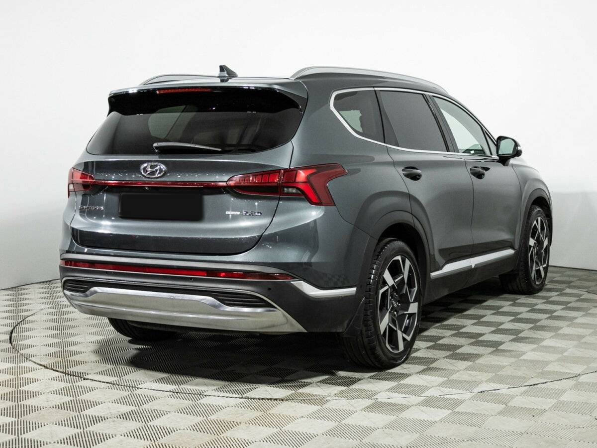 Hyundai Santa Fe 2021 года с пробегом. Фото: #4